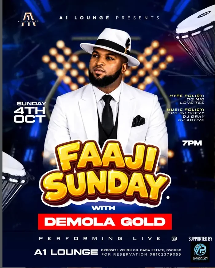 FAAAJI SUNDAY with DEMOLA GOLD