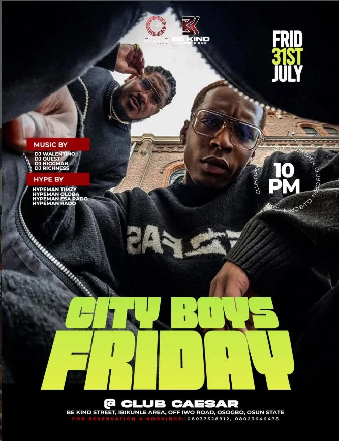 City Boy Friday