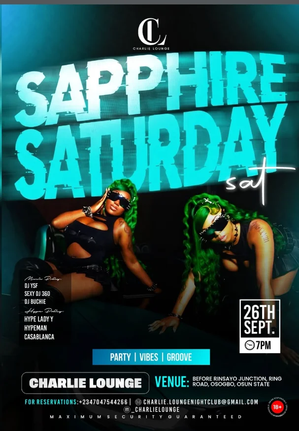 Sapphire Saturday
