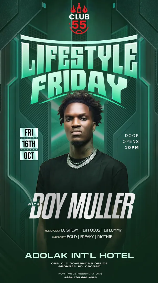 LIFESTYLE FRIDAY WITH BOY MULLER🔥